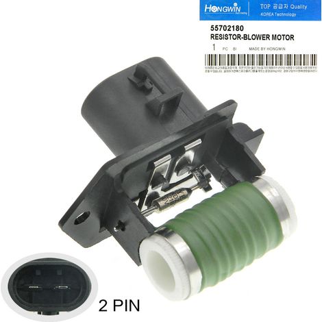 Convient aux résistances de ventilateur Fiat 55702180, 51799351, 51799359 et 51799364. (1/5)