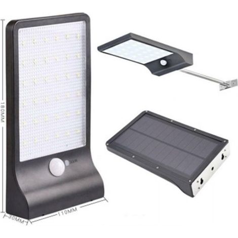 Lampe wmc rk-swc6011-pir Solar 36 LEDs Bewegungsmelder (1/3)