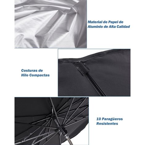 Pare-soleil pour pare-brise avant de voiture pour Tesla Model 3.Y, Parapluie pare-soleil pour pare-brise de voiture protection UV pratique pliable 14080CM-1pc (1/3)