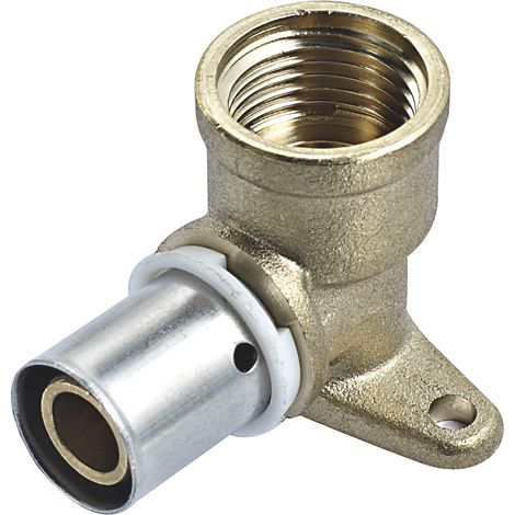 COMAP Appliques pour tubes PER à sertir - Diamètre ⌀20x1,9 mm x Femelle 1/2 (15x21) - Raccords PexPress - 7472504U