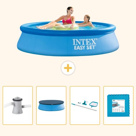 Intex Piscine Easy Set Ronde - 244x61 cm - 5-pièces S191 (1/5)