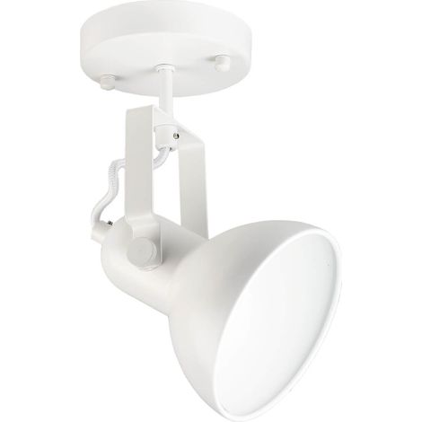 Retro Deckenstrahler Weiß Wohnzimmer Deckenlampe DALLAS (1/5)
