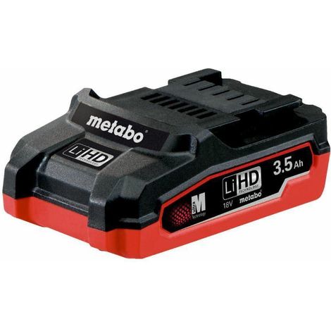 Batteria metabo LiHD 18V 3.5 Ah verde robusta