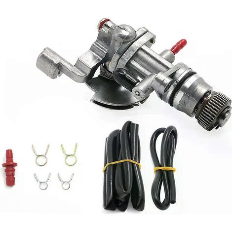 Kit de pompe à huile et conduites pour quad Polaris 2 temps Predator Sportsman Scrambler 90/70 cm³ (avec faisceau de câbles). (1/5)