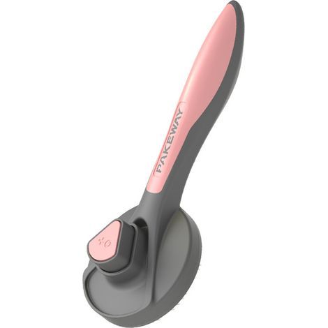 Brush for Dogs and Cats, Self-Cleaning for Hair for Small Dogs, Ergonomic Design Will Not Scratch the Skin-Pink (1/3)