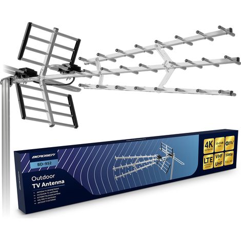 Antenna TV direzionale per esterni Berdsen BD-952 Ultra HD 4K