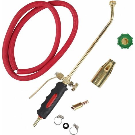 Gas Torch, Anti-Slip Durable High Intensity Trigger Torch for Liquefied Gas Natural Gas for Methane Butane