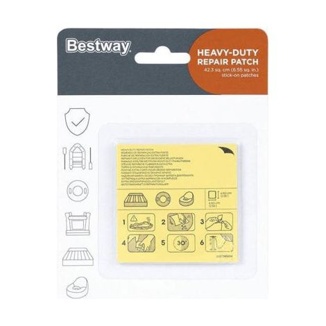 Parches autoadhesivos de reparación, 10 unidades, Bestway 62068