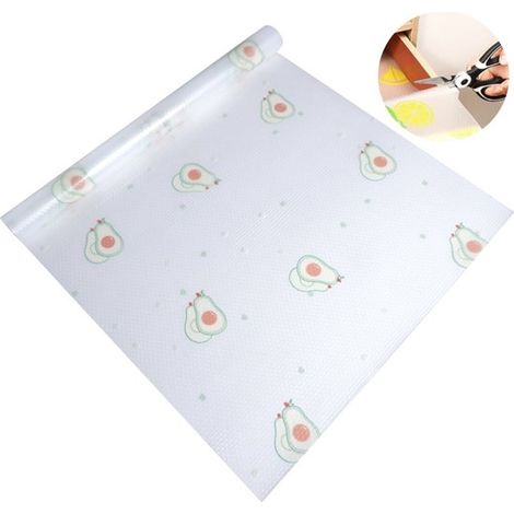 Tappetino in EVA stampato per mobili, resistente all'umidità, ideale per armadi, scarpiere e cassetti, ritagliabile, idrorepellente e oleorepellente, perfetto per la cucina. (1/5)