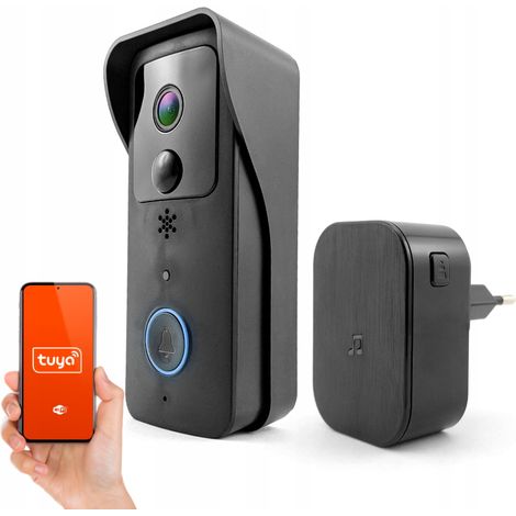 Interphone vidéo WiFi 1080p T32 avec sonnette (1/5)