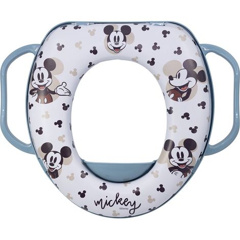 TATAWAY Riduttore Wc Bambini Disney Mickey Mouse in plastica con due maniglie (1/4)