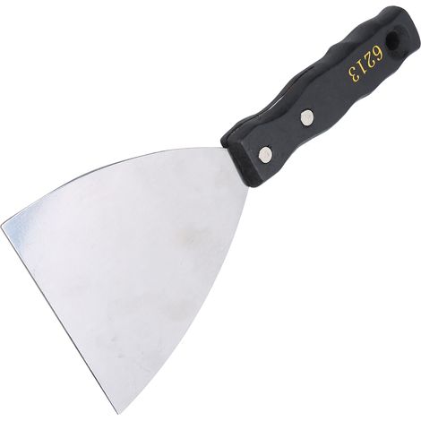 Spatule extra large à manche noir pour le mélange de gouache, d'aquarelle et d'acrylique - Outils auxiliaires de peinture artistique 6213 (1/5)