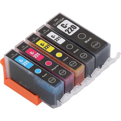 Cartouche d'encre Fluent Printing, cartouche de remplacement pratique pour imprimante PIXMA IP3600 BK BK CM