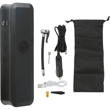 Gonfleur électrique portable pour pneus compresseur d'air intelligent écran numérique pompe gonflable (1/5)
