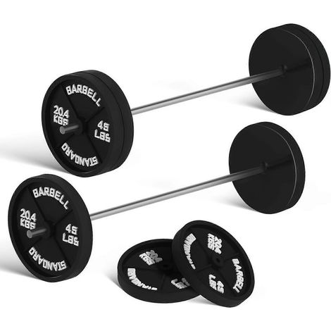 Set mit 2 Mini-Hanteln für Puppenhäuser, Miniatur-Tischhanteln, Miniatur-Fitness-Dekoration für Puppenhäuser, Fitness-Modelle (1/5)