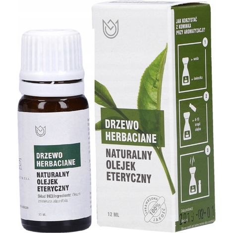 Olio essenziale di TEA TREE 100% naturale per aromaterapia 10 ml (1/2)