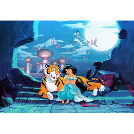 papier peint panoramique Aladdin bleu - Disney (1/2)