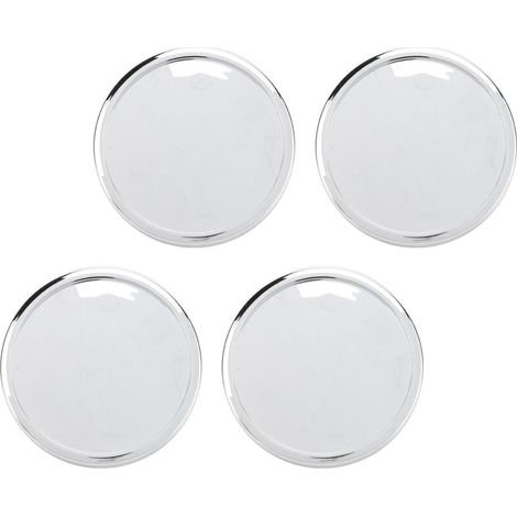 Ensemble de Moyeux de Centre de Roue 4 Pièces Moyeu Central de Roue 65 Mm OD 48 Mm ID Ajustement élégant pour Installer le Couvercle Central de Pneu de Protecteur de Moyeu de ABS (1/5)