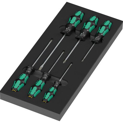 Insert en mousse avec jeu de tournevis série Set 1, 7 pièces (1/5)