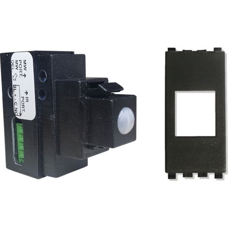Sirsen a doppia tecnologia filare universale compatibile Vimar Arke nera - DT-KEY ARKE