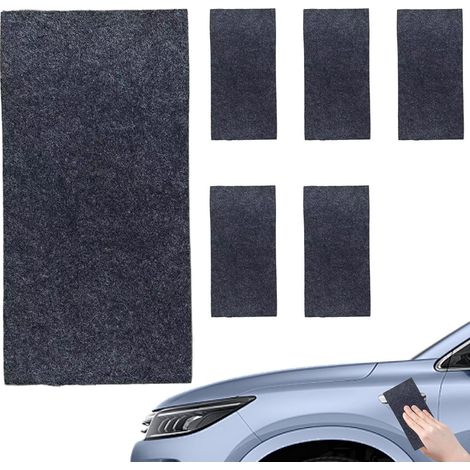 Efface-rayures pour véhicules Kit de 6 Pièces avec Polissage, Détailing et Chiffon efface-rayures peinture automobile pour camion SUV camping-car moto vélo automobile extérieur voyage (1/5)