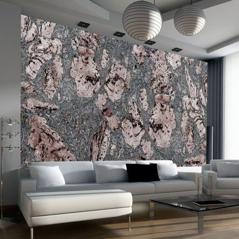 Papier Peint "Grey Stopper" 70 x 100 cm (1/2)