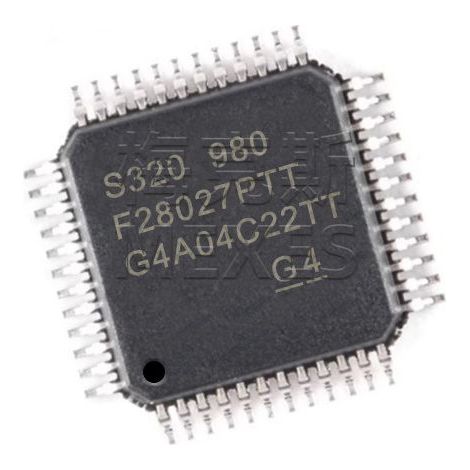 Composants électroniques à puce TMS320F28027PTT TMS320F28034PNT, 5 unités, 5 unités.