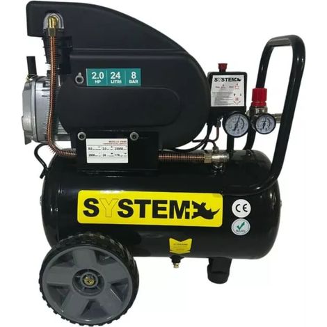 compressore aria lubrificato dolomitech 24l 2 hp (1/4)