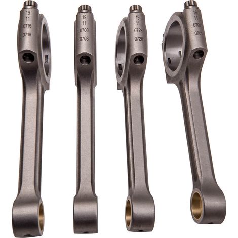 Pleuel Bielas Bielle Connecting Rods +ARP 2000 Bolts 2017 für Acura CDX (China)4pcs Forged 4340 EN24 Pleuel Connecting Rods für Honda L15B7 VTC Turbo 140,9mm (1/5)
