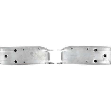 Soporte de parachoques, aluminio duradero, compatible con modelos de vehículos de lujo, 1 par (1/2)
