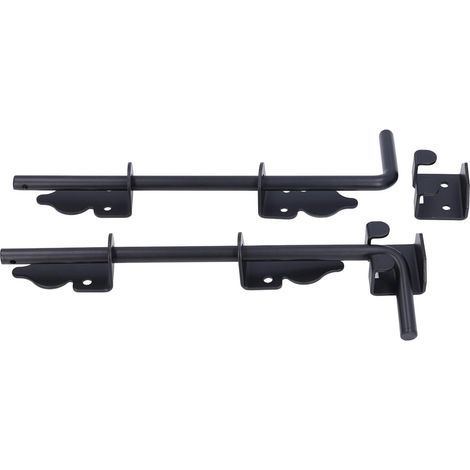 Duty Lot de 2 barres de sécurité métalliques de 30 5 cm 12