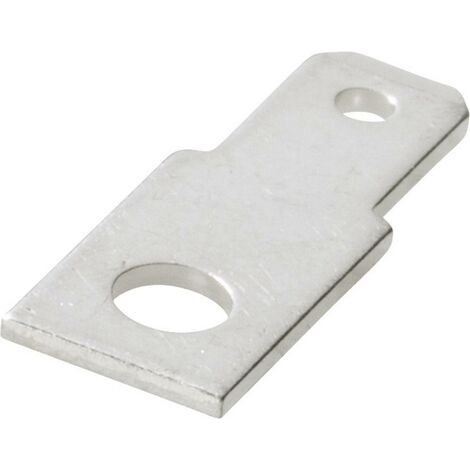 Languette 4.8 x 0.8 mm Vogt Verbindungstechnik 381408.67 180 ° non isolé métal 1 pc(s) D25615 (1/5)
