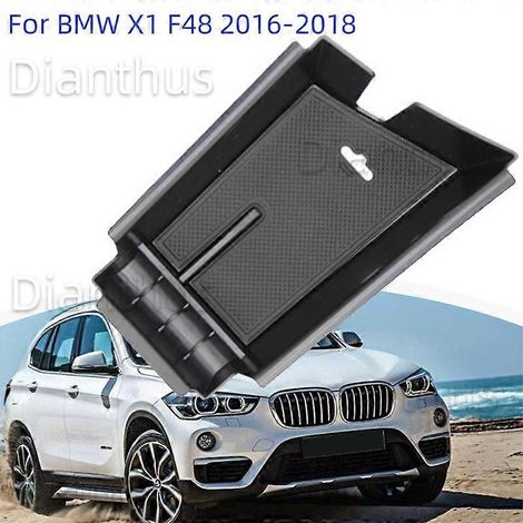 Boîte de rangement intérieure pour accoudoir de console centrale BMW X1 F48 (2016-2018) - Plateau pour vaisselle - Accessoires en ABS