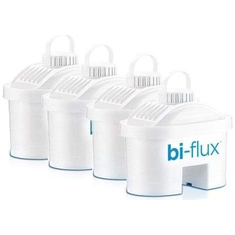 Cartouche filtrante universelle Laica BI-flux pour carafe à eau, lot de 4