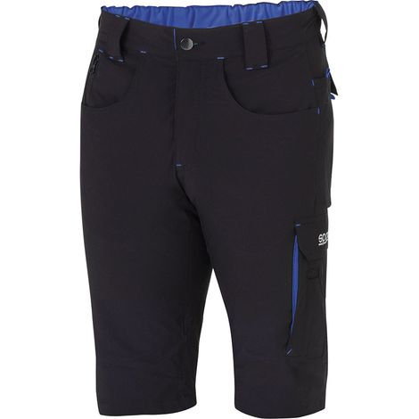 Bermuda tecnici sparco azzurro nylon elastan