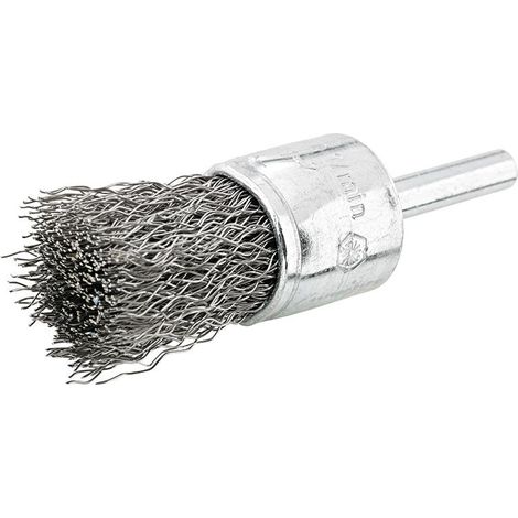 FORMAT Pinselbürste Stahldraht gewellt 6mm 10x20x0,3mm (1/3)