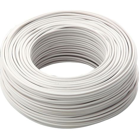 CAVO ELETTRICO SEZIONE 1X1,5MM FS17 450/750V COLORE BIANCO - 100MT - BIGMAT