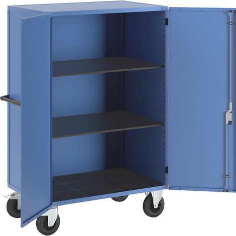 eurokraft pro, Armoire roulante, avec porte à 2 battants,