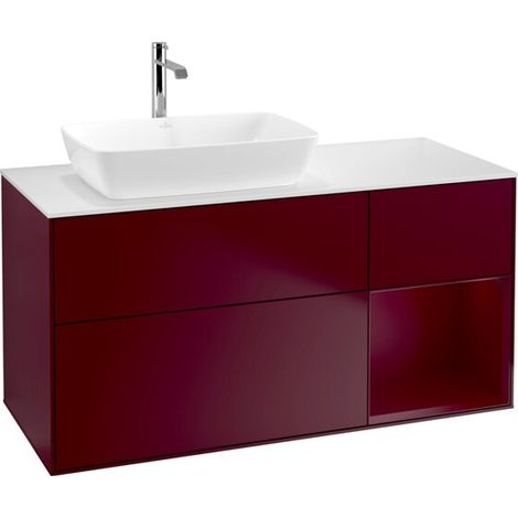 Villeroy & Boch F811HBHB Meuble sous-lavabo Finion F81 (1/2)