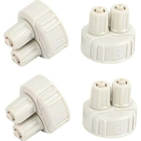 4x Sistema generatore di CO2 fai-da-te per acquario con tubi, attrezzi e capsula per accessori per acquari con piante (1/4)