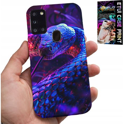 Coque pour Samsung Galaxy A21s - Motif serpent, cobra, serpent à sonnettes et reptiles + film protecteur (1/5)