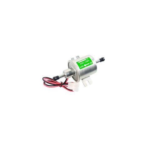 Pompa di trasferimento carburante BRAVIX 12V, pompa carburante elettrica per motori diesel e benzina a bassa pressione 12 Volt OEM HEP-02A HEP02A