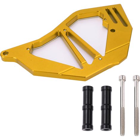 CNC-gefräster Vorderradschutz mit Kettenschutz für Motorräder, kompatibel mit NC700S X XD 2012–2016, goldfarben (1/5)