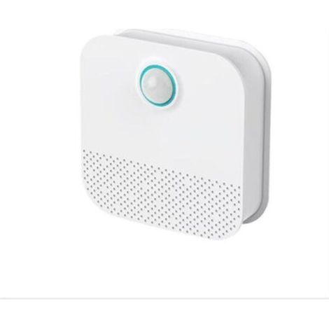 BUNTHAUS Éliminateur d'Odeurs pour Litière Chat, Désodorisant Tous Types de Bac avec Batterie Rechargeable 14 Jours (1/3)