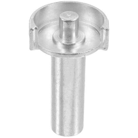 Metal crankshaft replacement pole for garden and patio umbrellas, compatible with various umbrella models--DTEKGAZ