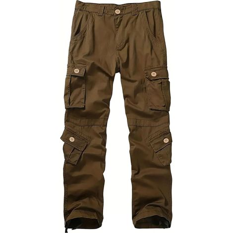 Pantalon Travail Homme, Cargo De pour Homme Décontracté avec Taille Poches Jogging Sport Survetement Shorts Training Sportswear (1/5)