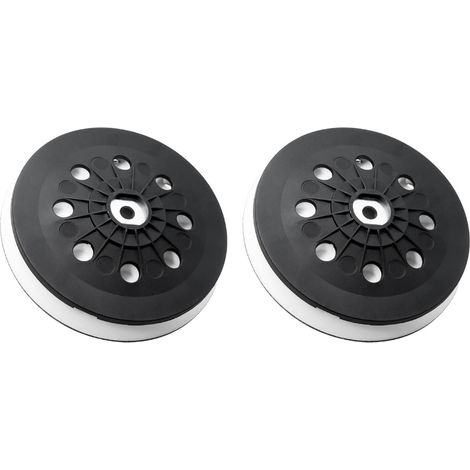 Trade-Shop Schleifteller Stützteller 125mm für Festool ETS EC 125, LEX 125 Exzenterschleifer ersetzt ST-STF-LEX 125/90/8-M8 W-HT, 492286 - 2 Stück (1/4)