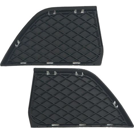 Grilles de pare-chocs avant inférieures pour BMW X3 E83 restylée (2007-2010) - Références : 51113416205 et 51113416206 (1/5)