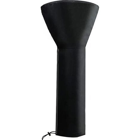 royaluxe -Couverture de Chauffe-Patio Imperméable Housse pour Parasol Chauffant Protection pour Chauffage de Terrasse pour Chauffage de Terrasse Extéri Noir 226 x 85 x 48cm, (1/5)