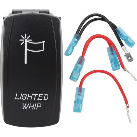 UTV 12V/24V 5-Pin LED-Ersatz-Wippschalter Ein/Aus für Polaris RZR ATV, Autos, LKWs und Wohnmobile (1/5)
